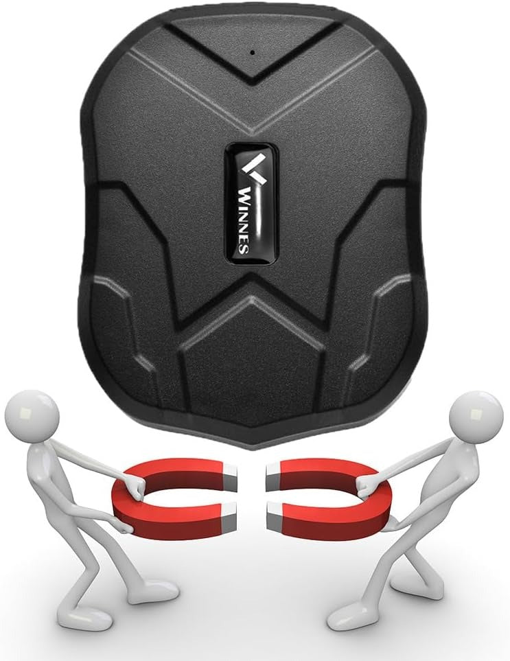 4G Rasreador GPS para auto sin Suscripción 20000 mAh,Standby 240 días,GPS Tracker 905C con Imán Fuerte Localización en Tiempo Real,Vibración Alarma,Impermeable,Apto para Auto, Moto y Camiones