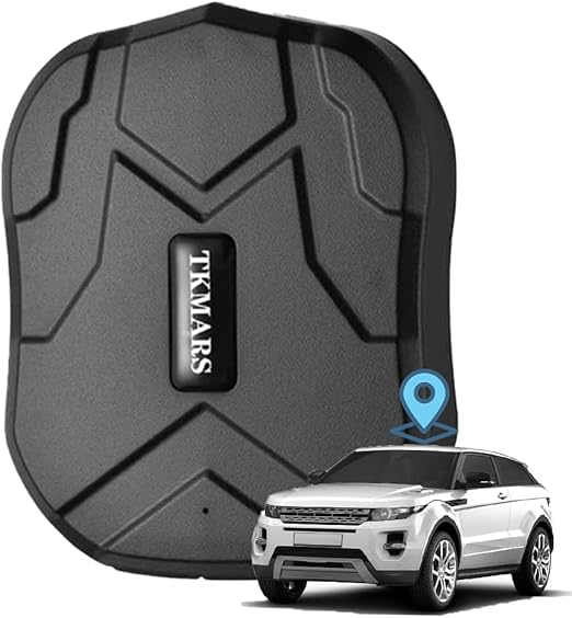 TKMARS Rastreador GPS Localizador GPS en Tiempo Real para Carro,Vehículo o Moto App Gratuita,10s Update Localizador GPS Resistente al Agua con Imán Fuerte y micrófono,Batería en Espera 90 días 905