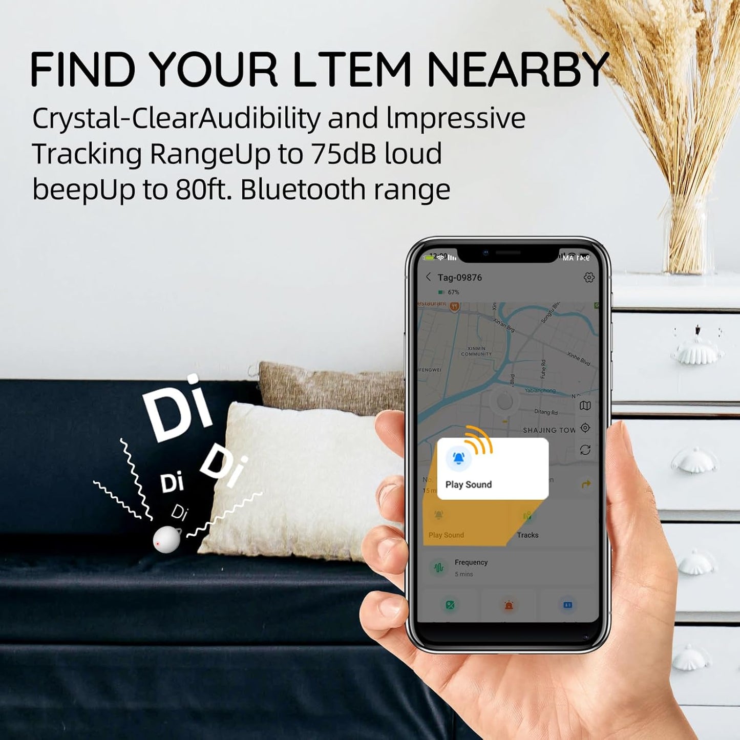LNCOON Mini rastreador GPS suscripción para vehículos, niños y Mascotas. Dispositivo rastreador Oculto con aplicación para iOS y Android Reproducción de Seguimiento Sin cuota mensual