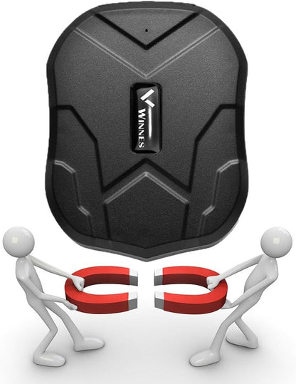 4G Rasreador GPS para auto sin Suscripción 20000 mAh,Standby 240 días,GPS Tracker 905C con Imán Fuerte Localización en Tiempo Real,Vibración Alarma,Impermeable,Apto para Auto, Moto y Camiones